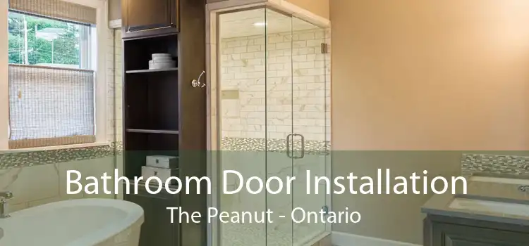 Bathroom Door Installation The Peanut - Ontario