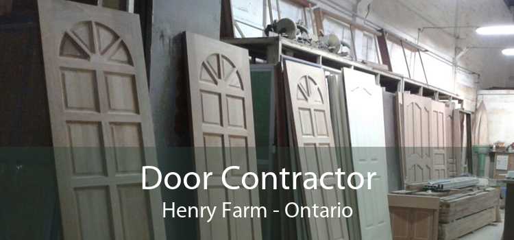 Door Contractor Henry Farm - Ontario