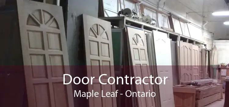 Door Contractor Maple Leaf - Ontario