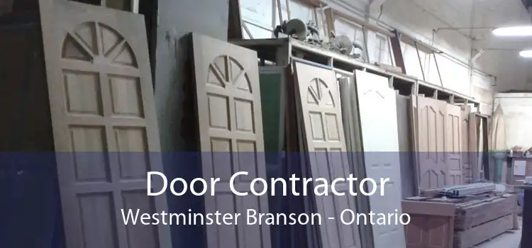 Door Contractor Westminster Branson - Ontario