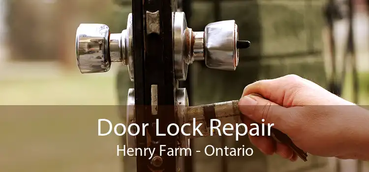 Door Lock Repair Henry Farm - Ontario