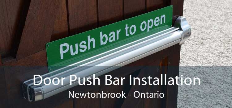Door Push Bar Installation Newtonbrook - Ontario
