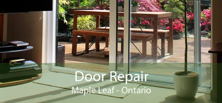Door Repair Maple Leaf - Ontario