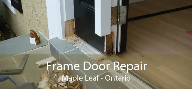 Frame Door Repair Maple Leaf - Ontario