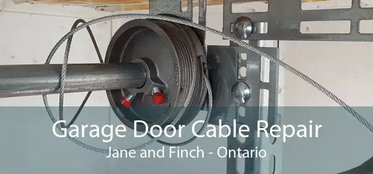 Garage Door Cable Repair Jane and Finch - Ontario