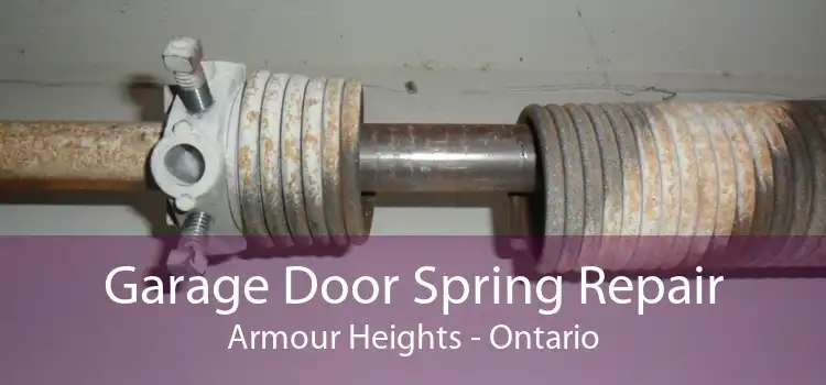 Garage Door Spring Repair Armour Heights - Ontario