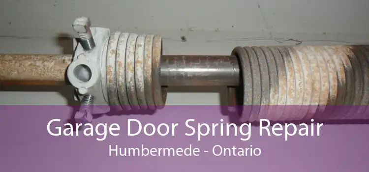 Garage Door Spring Repair Humbermede - Ontario