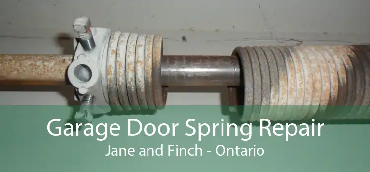 Garage Door Spring Repair Jane and Finch - Ontario