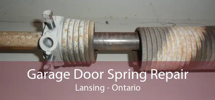 Garage Door Spring Repair Lansing - Ontario