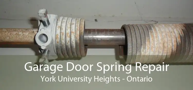 Garage Door Spring Repair York University Heights - Ontario