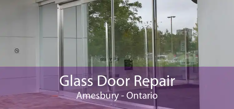 Glass Door Repair Amesbury - Ontario