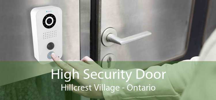 High Security Door Hillcrest Village - Ontario