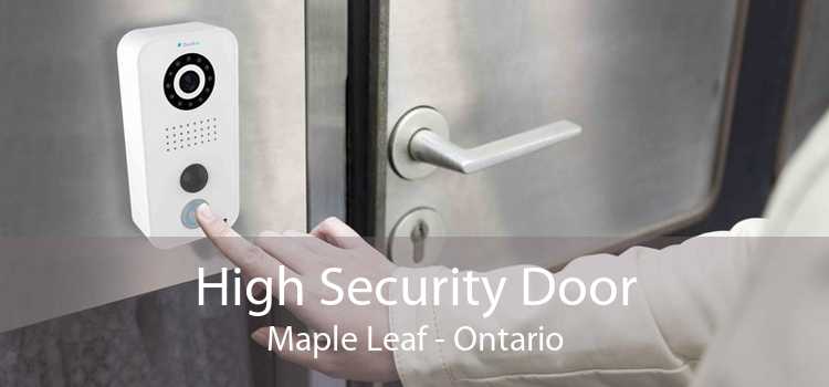 High Security Door Maple Leaf - Ontario