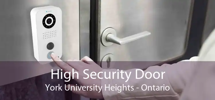 High Security Door York University Heights - Ontario
