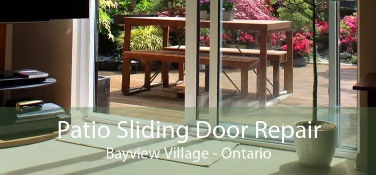 Patio Sliding Door Repair Bayview Village - Ontario