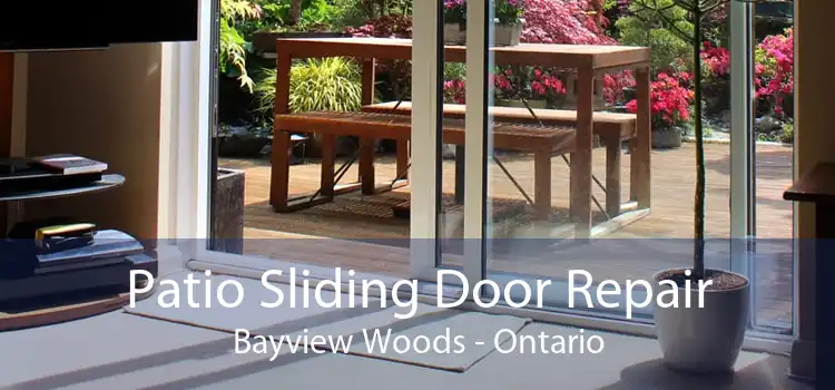 Patio Sliding Door Repair Bayview Woods - Ontario