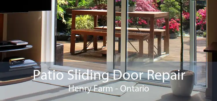 Patio Sliding Door Repair Henry Farm - Ontario