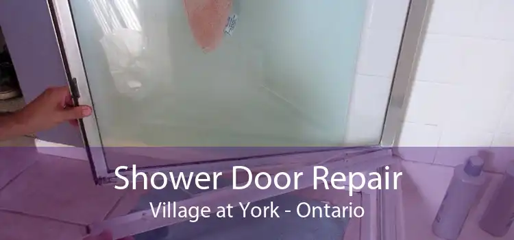 Shower Door Repair Village at York - Ontario