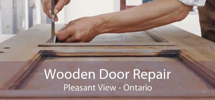 Wooden Door Repair Pleasant View - Ontario
